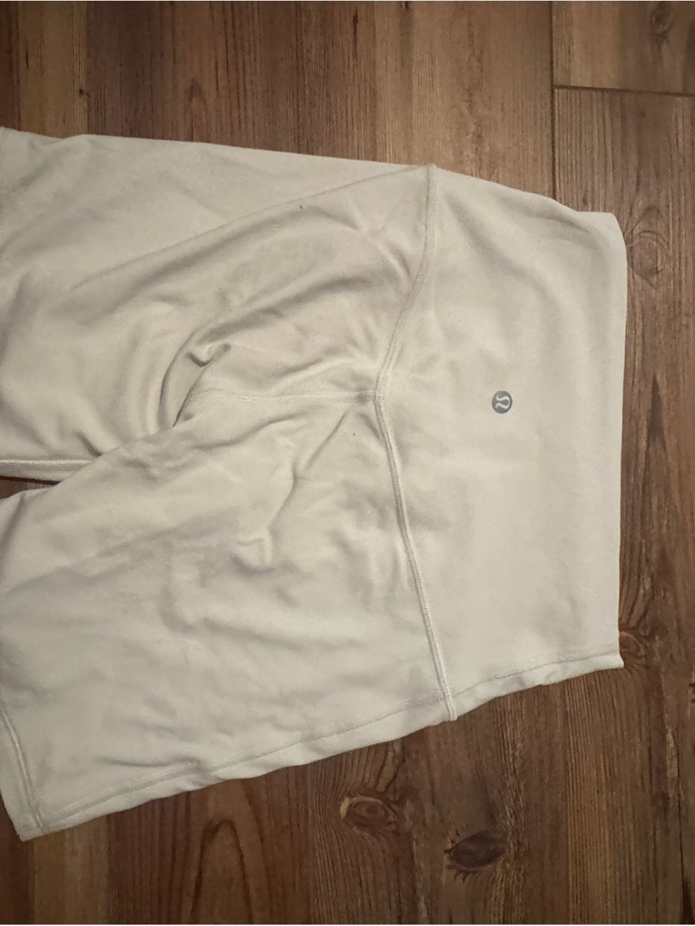 lululemon athletica Cream Bike Shorts